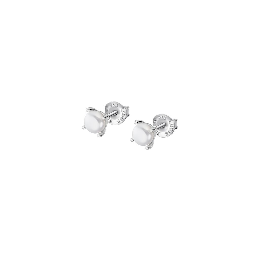 Aros Lp3409-4/1 Lotus Silver Mujer Pearls image number 0.0