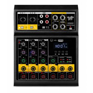 Consola Mixer 4 Canales + 2 Micr&oacute;fonos Inal&aacute;mbricos - Ps