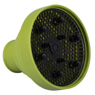 Difusor Para Secador De Cabello De Silicona Plegable Verde