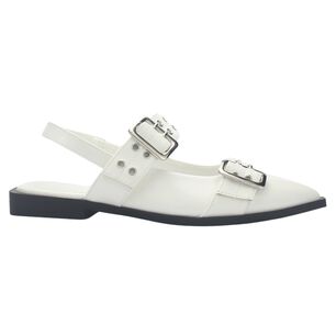 Ballerina Mujer Chalada Slik-21 Blanco Casual