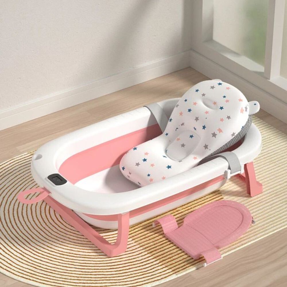 Bañera Plegable Temperatura Tina De Baño Portatil Para Bebes image number 4.0