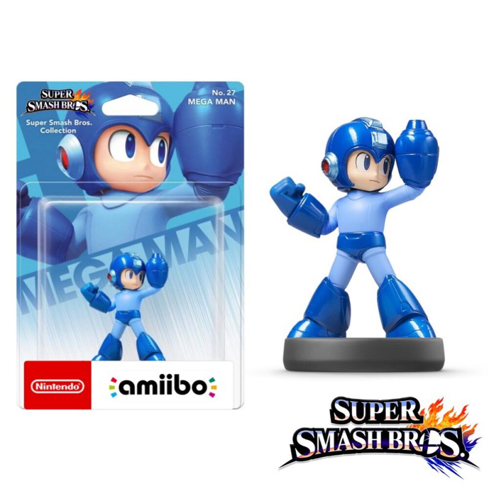 Amiibo Megaman Super Smash Bros Nintendo image number 0.0
