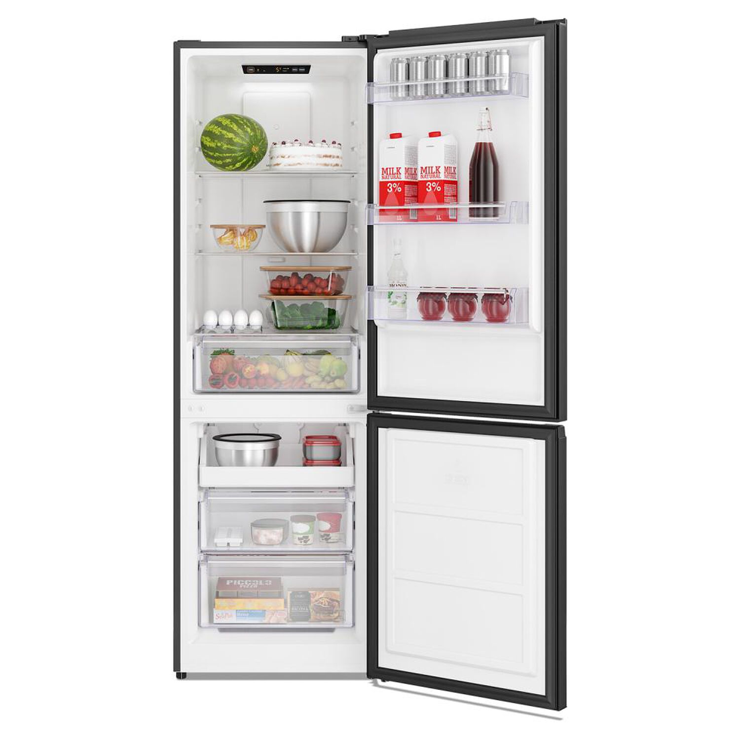 Refrigerador Bottom Freezer Mademsa Mi60b / No Frost / 293 Litros / C image number 4.0