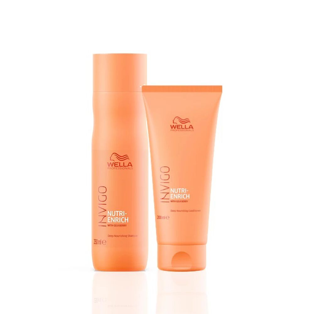Acondicionador Invigo Nutri Enrich Wella 200 Ml Reparaci&oacute;n Profunda image number 2.0