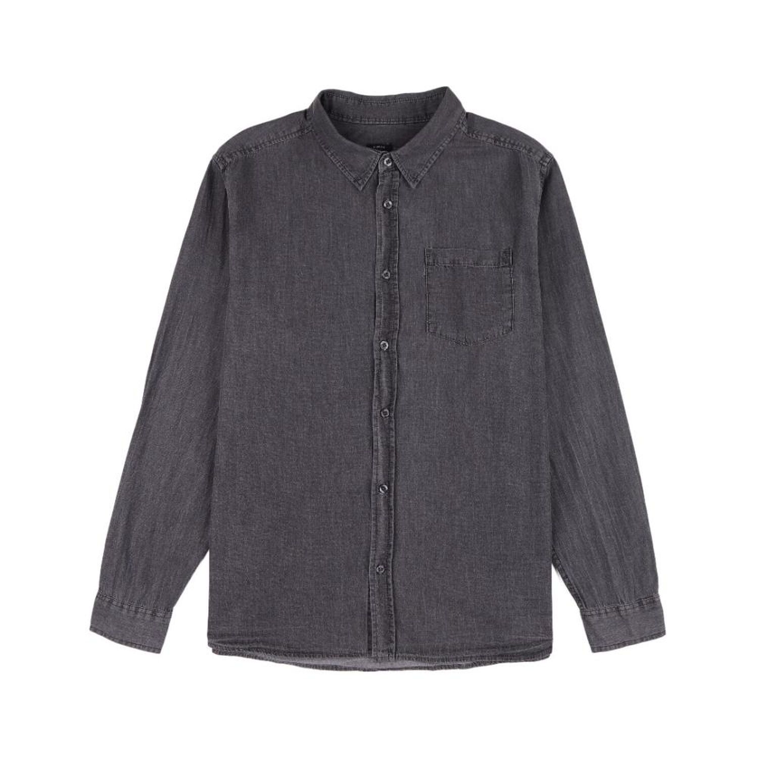 Camisa Hombre Az Black image number 0.0