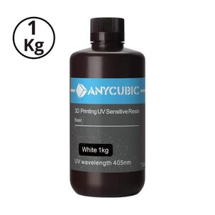 Resina Blanca Para Impresoras 3d 1000g Anycubic
