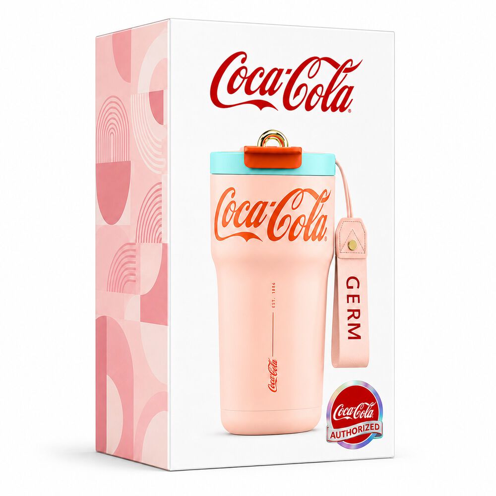 Vaso Mug T&eacute;rmico Germ Coca-cola Pink Inoxidable 700 Ml image number 5.0