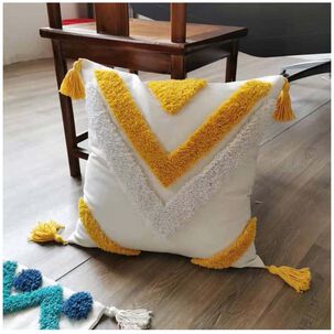 Pack De 02 Fundas De Cojin Dise&ntilde;o Boho 45x45 Cm M06