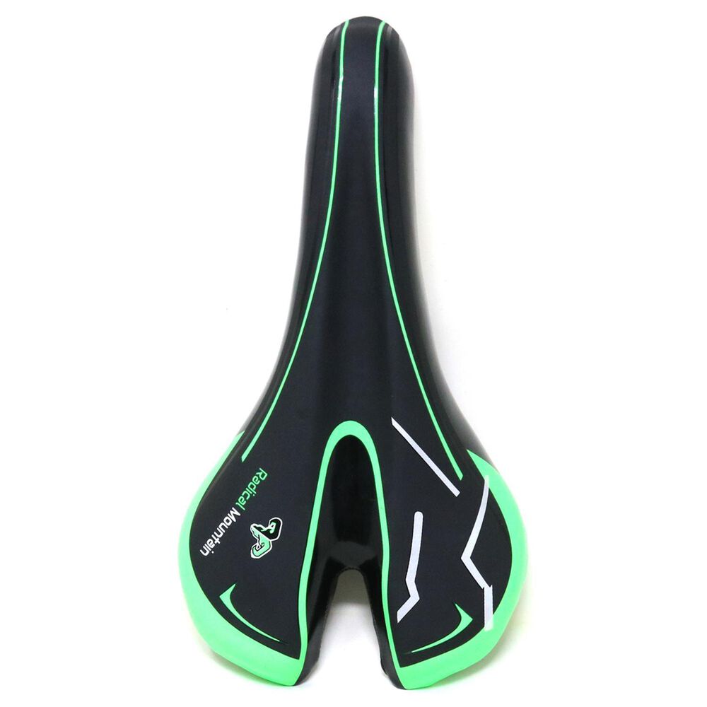 Asiento Mtb Negro/verde Radical Mountain image number 1.0