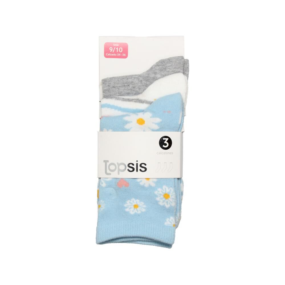 Calcetines Topsis / 3 Pares image number 1.0