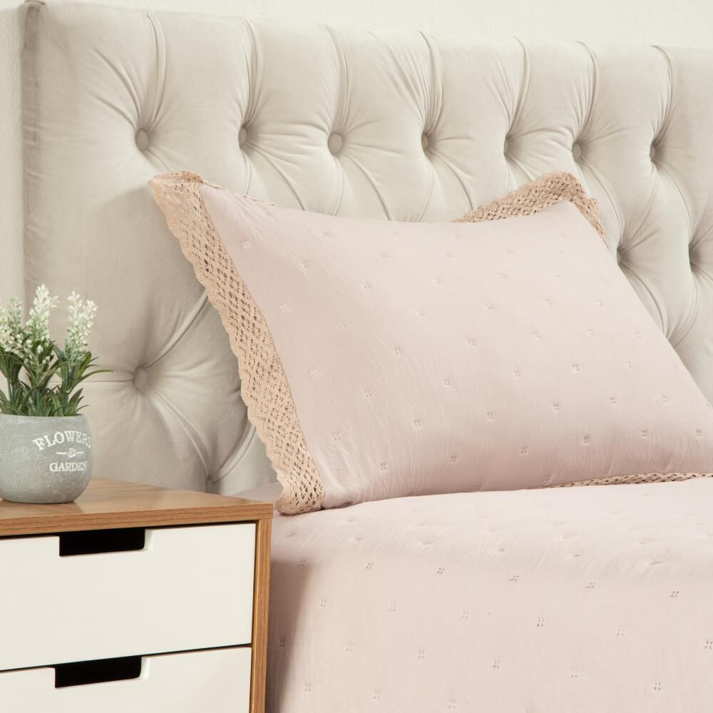Quilt Belle Noite Macrame / 1.5 Plazas image number 1.0