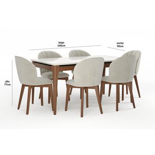Juego De Comedor Decocasa Addar