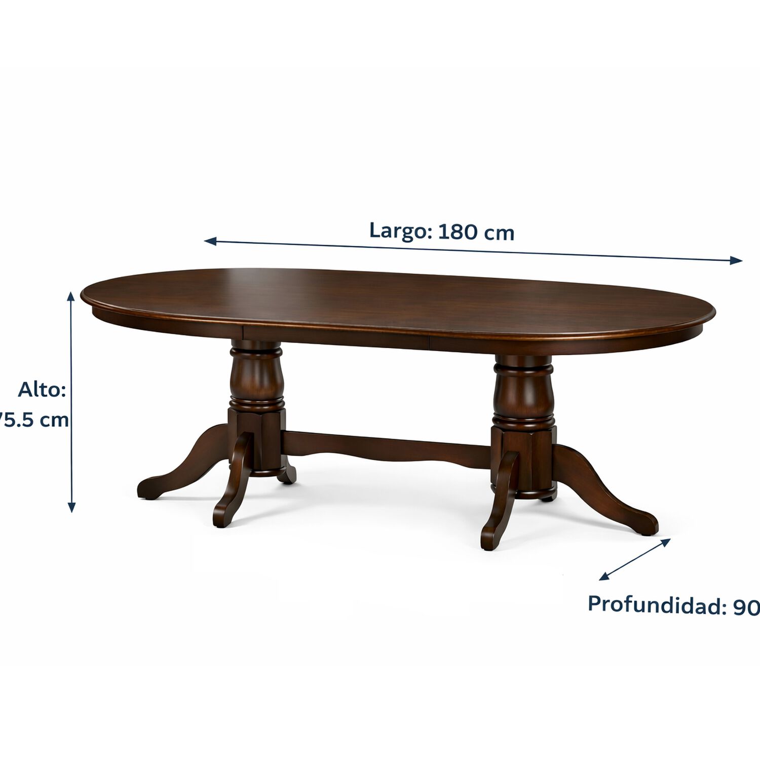 Juego De Comedor Casaideal Charles / 6 Sillas image number 3.0
