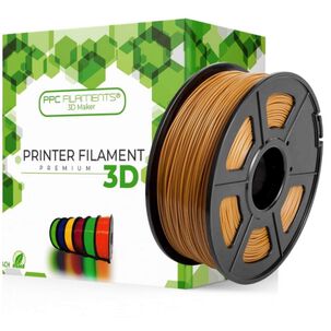 Filamento Pla Café 1kg Ppc Filaments