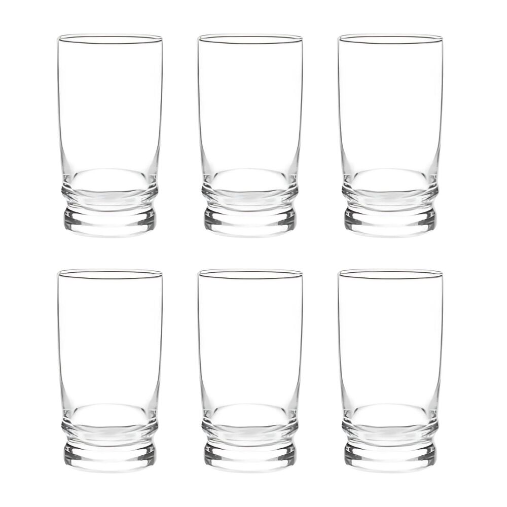 Set 6 Vasos Madeira Rocks 370ml Menaje Cocina Cristar image number 0.0