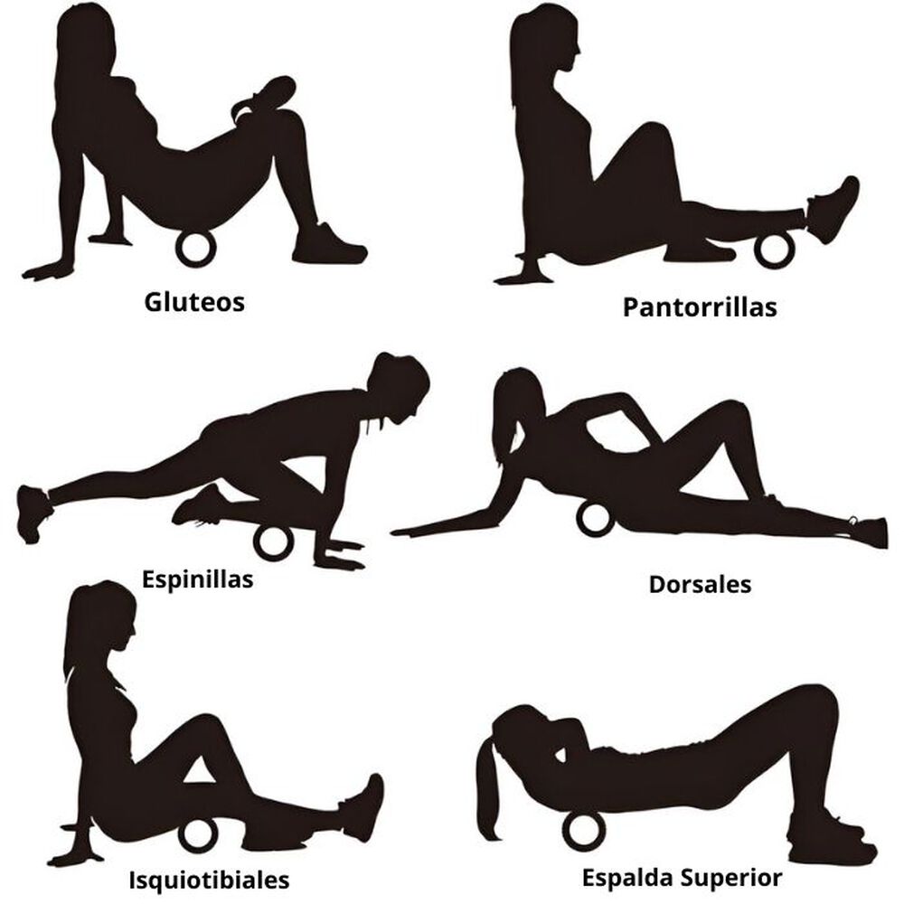 Foam Roller Rodillo Para Yoga Pilates Masaje Muscular image number 3.0