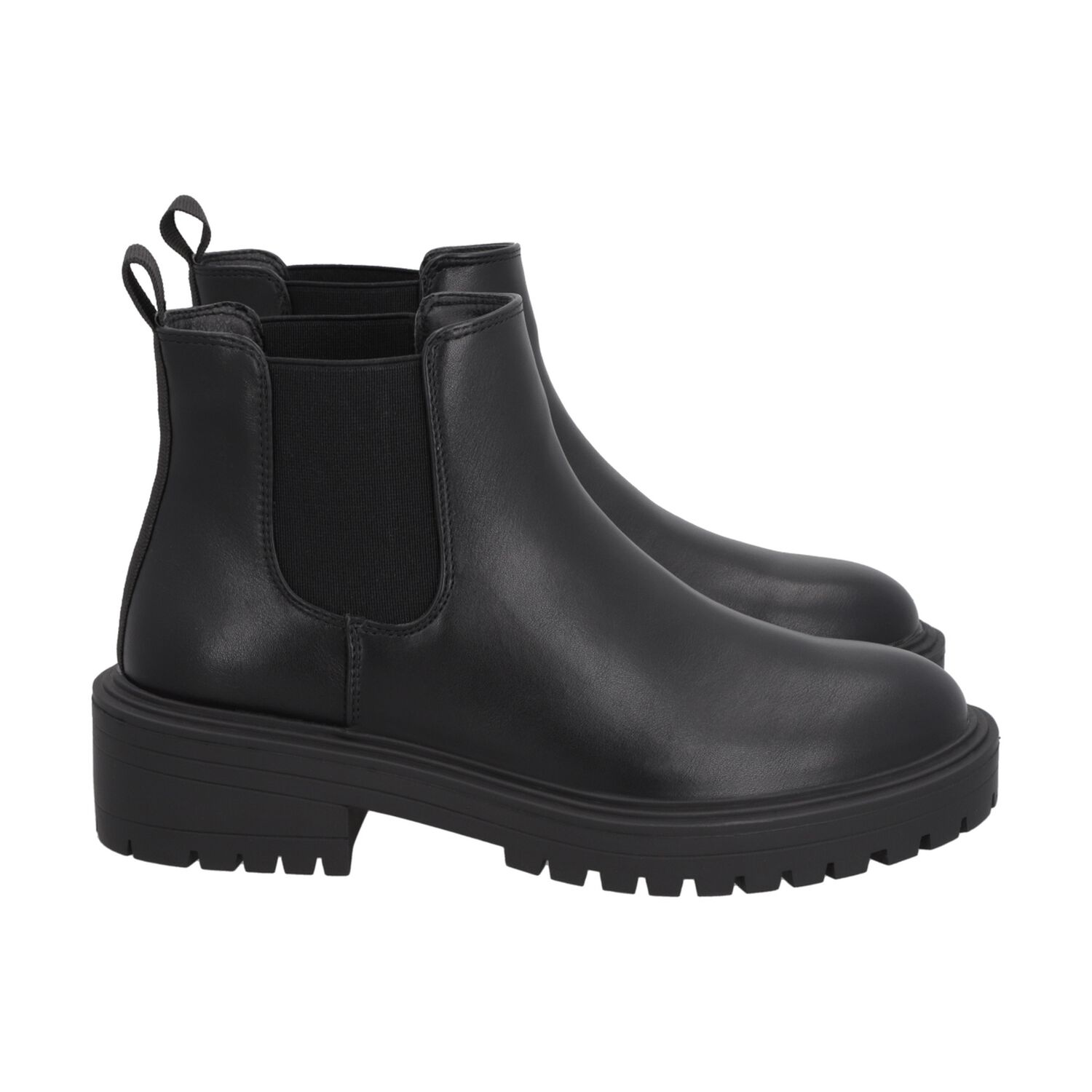 Botin Casual Mujer Negro Plataforma Storm Police image number 2.0