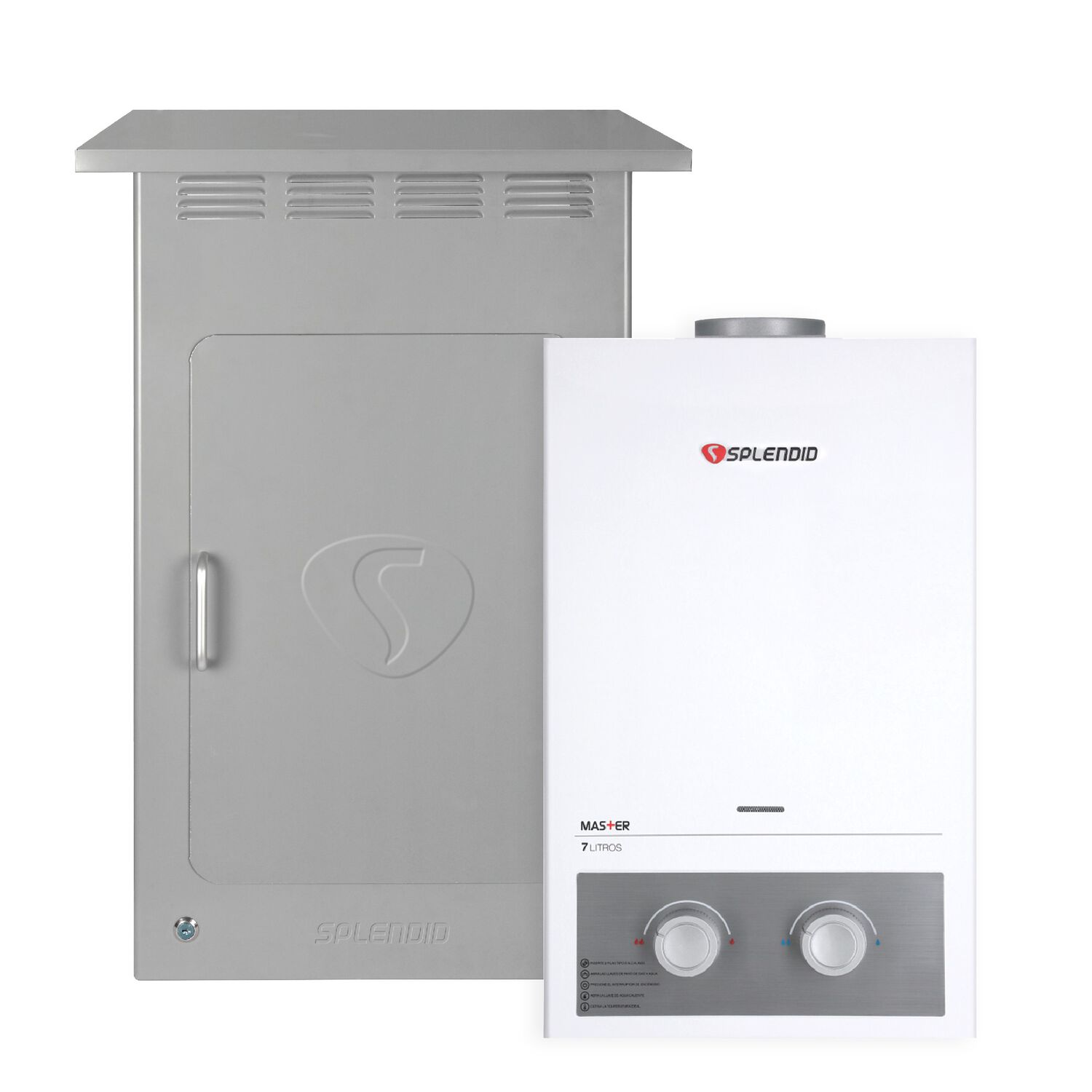 Pack Calefont 7l Tiro Natural Gas Licuado + Gabinete image number 0.0