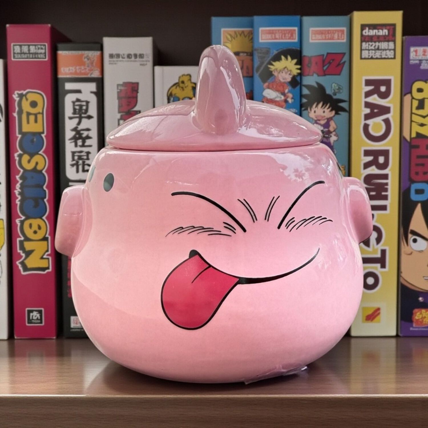 Taz&oacute;n 3d Cer&aacute;mica Majin Buu Dragon Ball image number 0.0