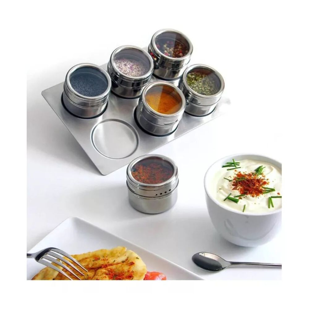 Organizador Especiero Rectangular De Cocina 6 Pcs image number 3.0