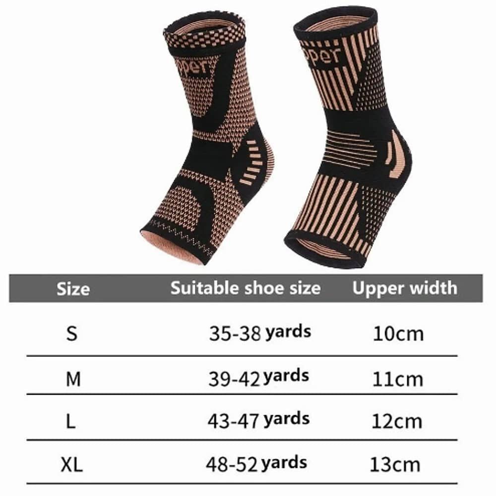 Tobillera Deportiva Compresi&oacute;n Con Fibra De Cobre Xl image number 4.0