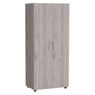 Closet 2 Puertas Fm-021g - Gris Claro