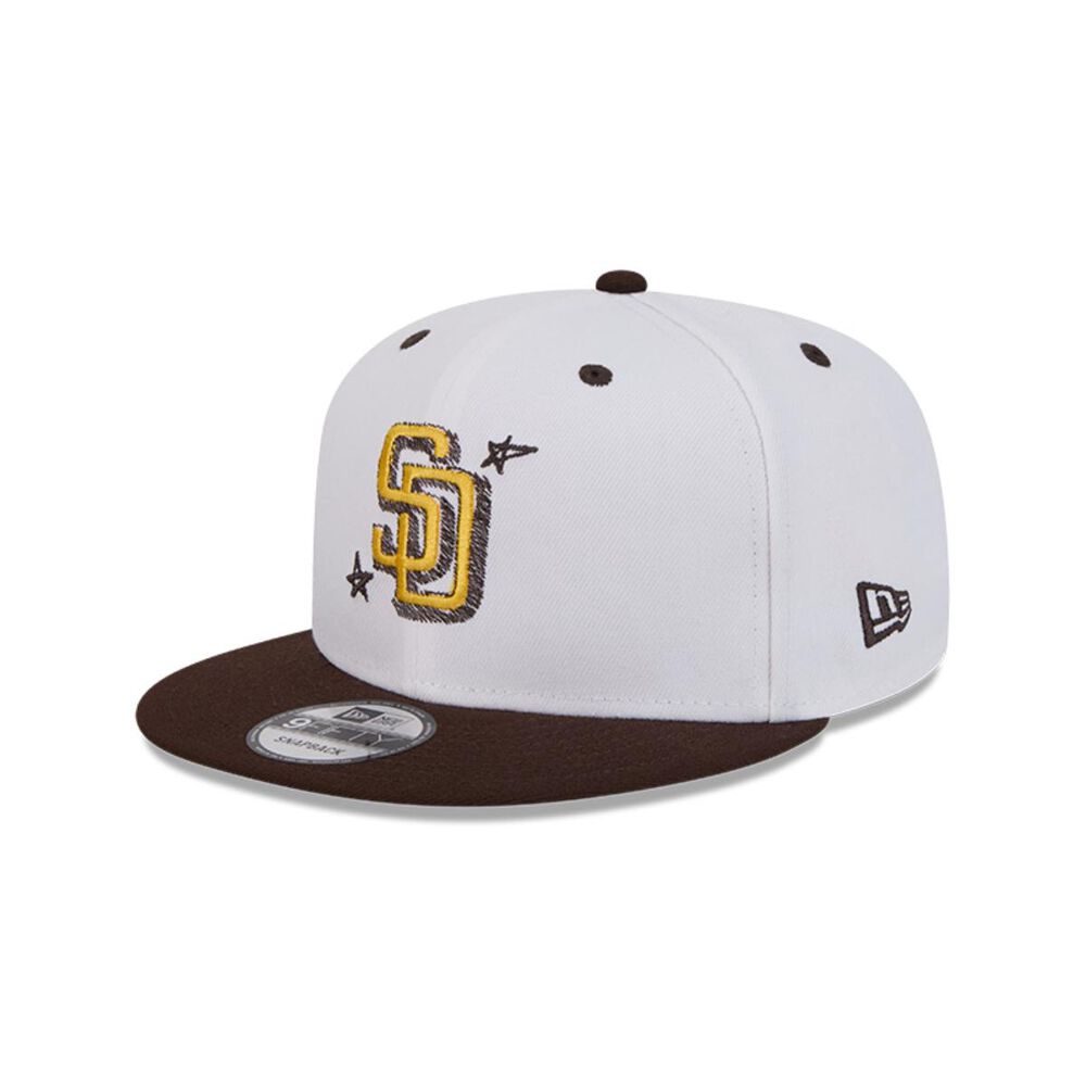 Gorra 9fifty San Diego Padres Mlb Official Doodles White image number 1.0