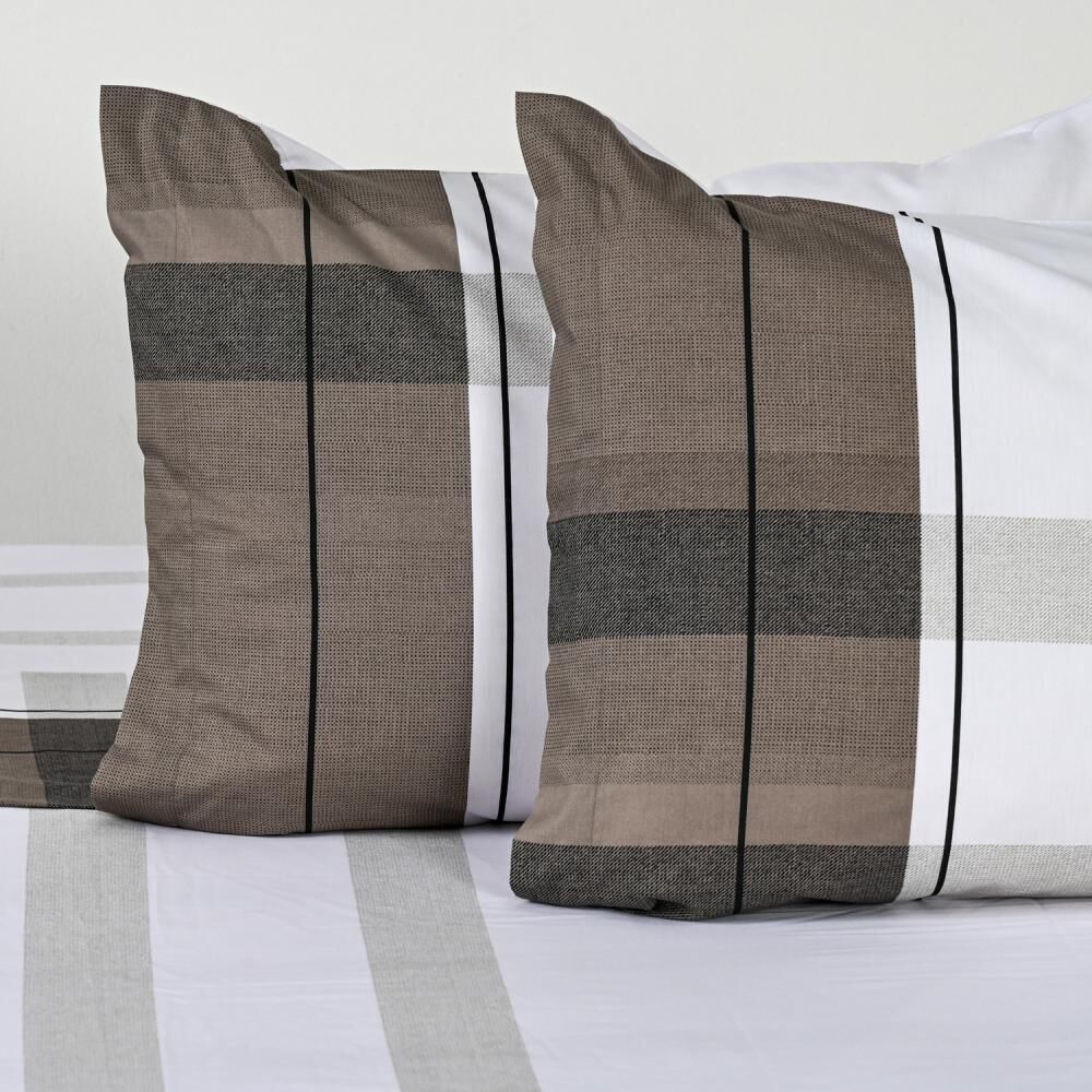 Juego De S&aacute;banas Cannon Rustic / 2 Plazas / 200 Hilos image number 1.0