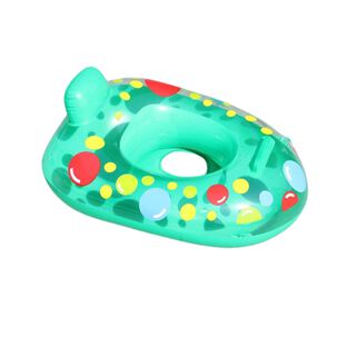 Salvavidas Con Asiento Bebé Niño Inflable 65cm Turquesa