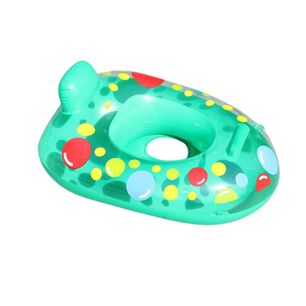 Salvavidas Con Asiento Beb&eacute; Ni&ntilde;o Inflable 65cm Turquesa