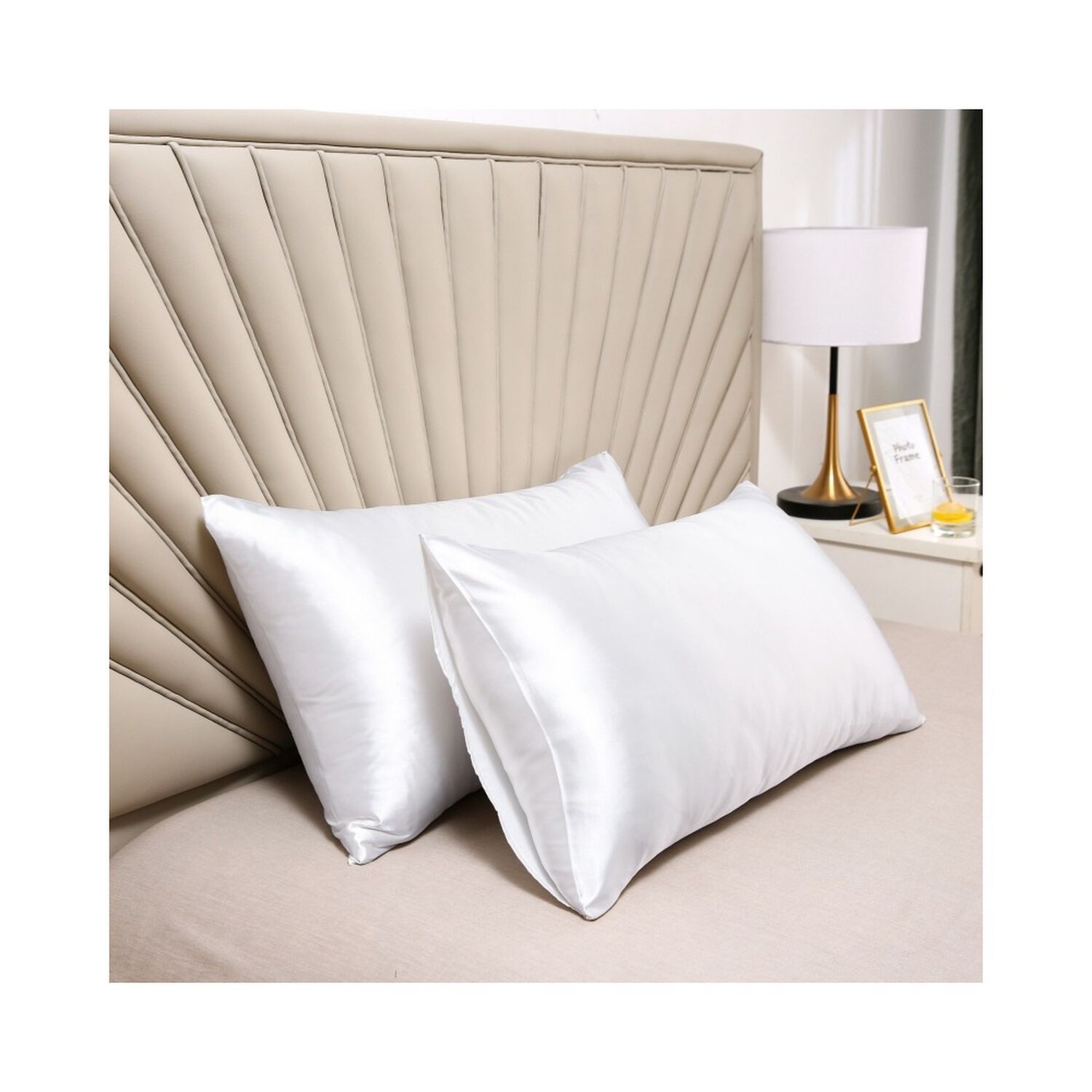 Set 2 Fundas De Sat&iacute;n Para Almohadas image number 1.0