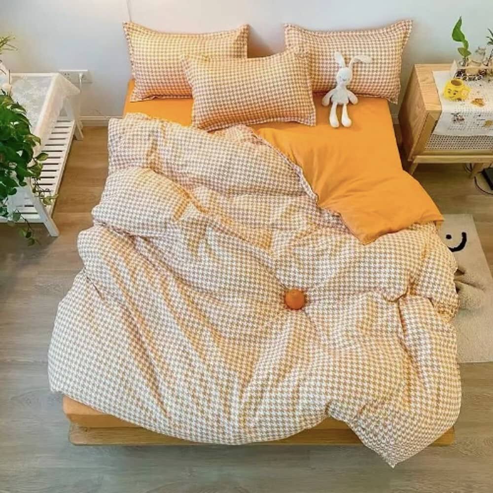 Juego Funda De Plum&oacute;n + Sabana 200 Hilos King image number 2.0