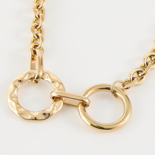 Collar 19v69 Italia Dorado Mujer