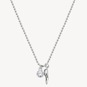 Collar Brosway Bein008 Plateado Mujer