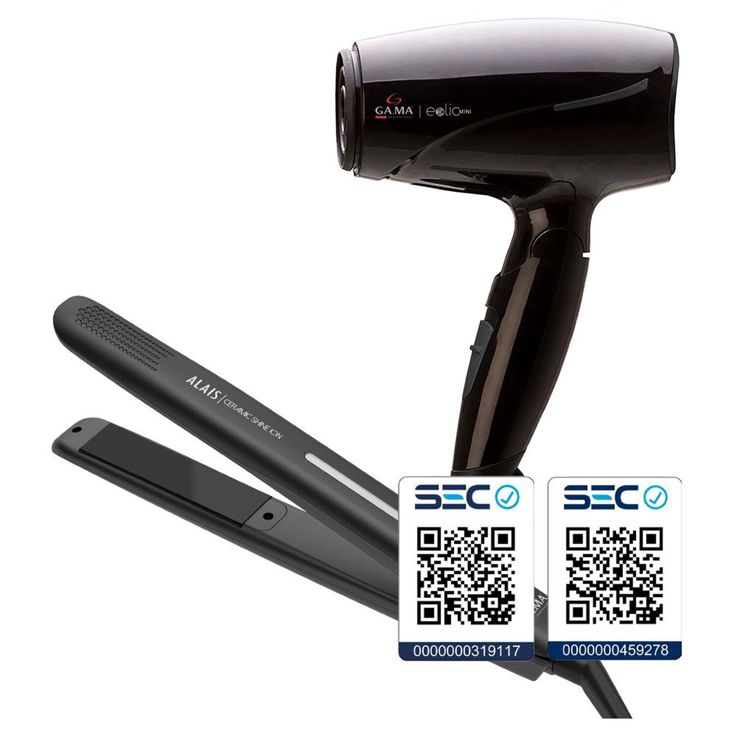 Combo Alisador Mas Secador De Pelo Gama Eolic Mini / Alais Shine image number 5.0