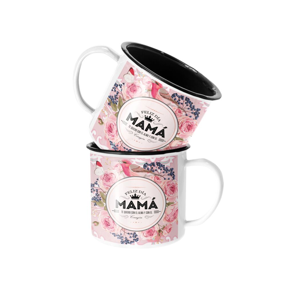 Taza Enlozada Lechera D&iacute;a De La Madre Te Quiero Con El Alma image number 0.0