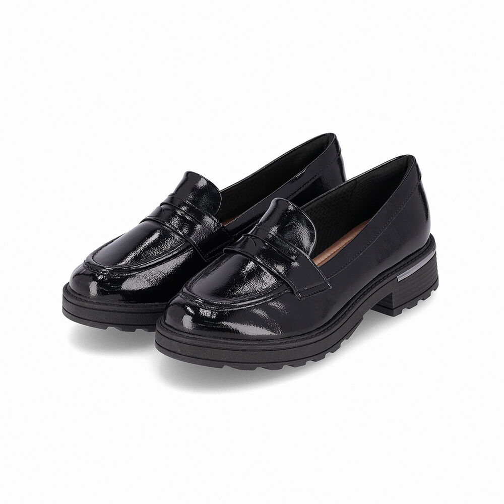 Mocasin Mujer Negro Gisa 56 Piccadilly image number 2.0
