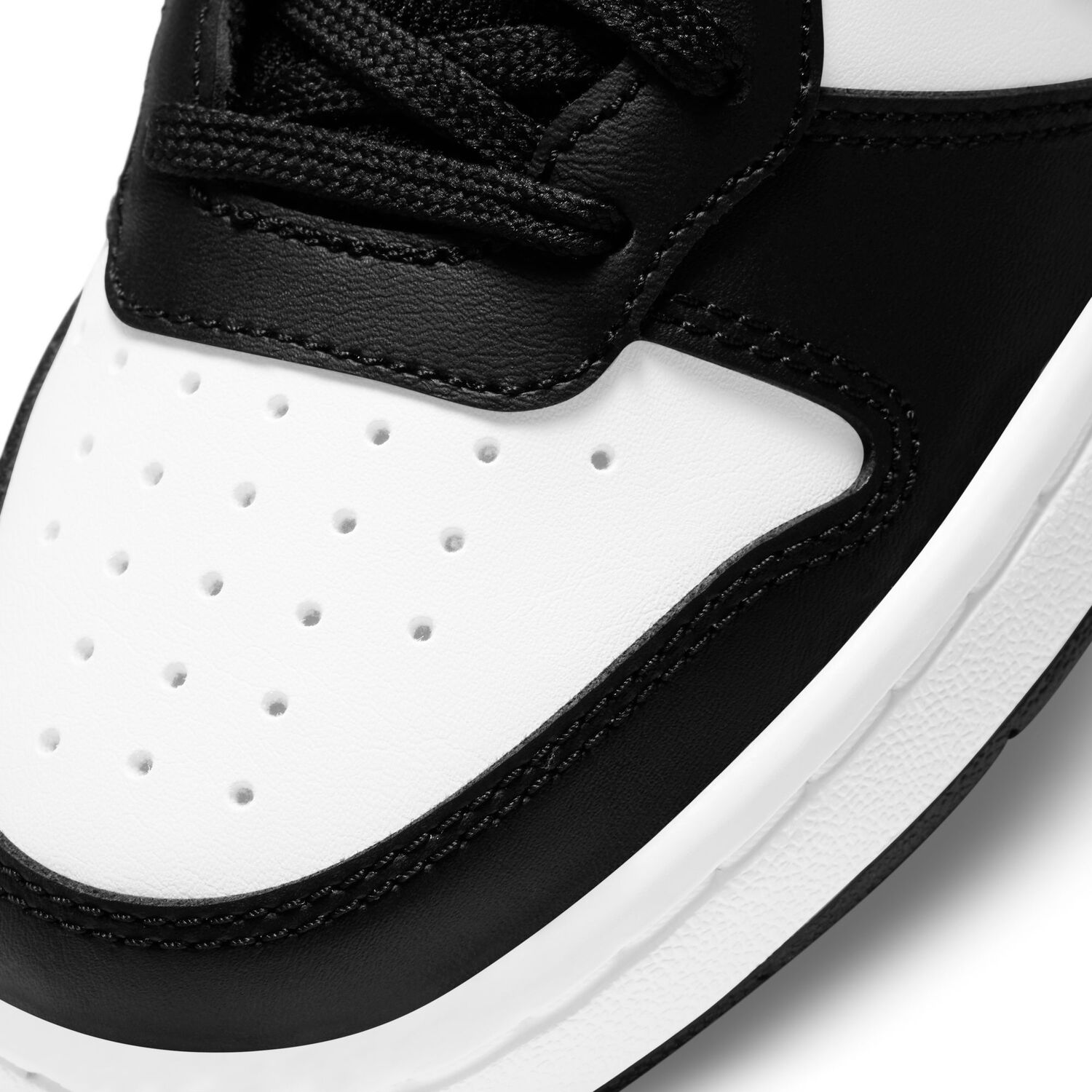 Zapatilla Nike Court Borough Mid 2 Hommbre Junior Negro image number 7.0