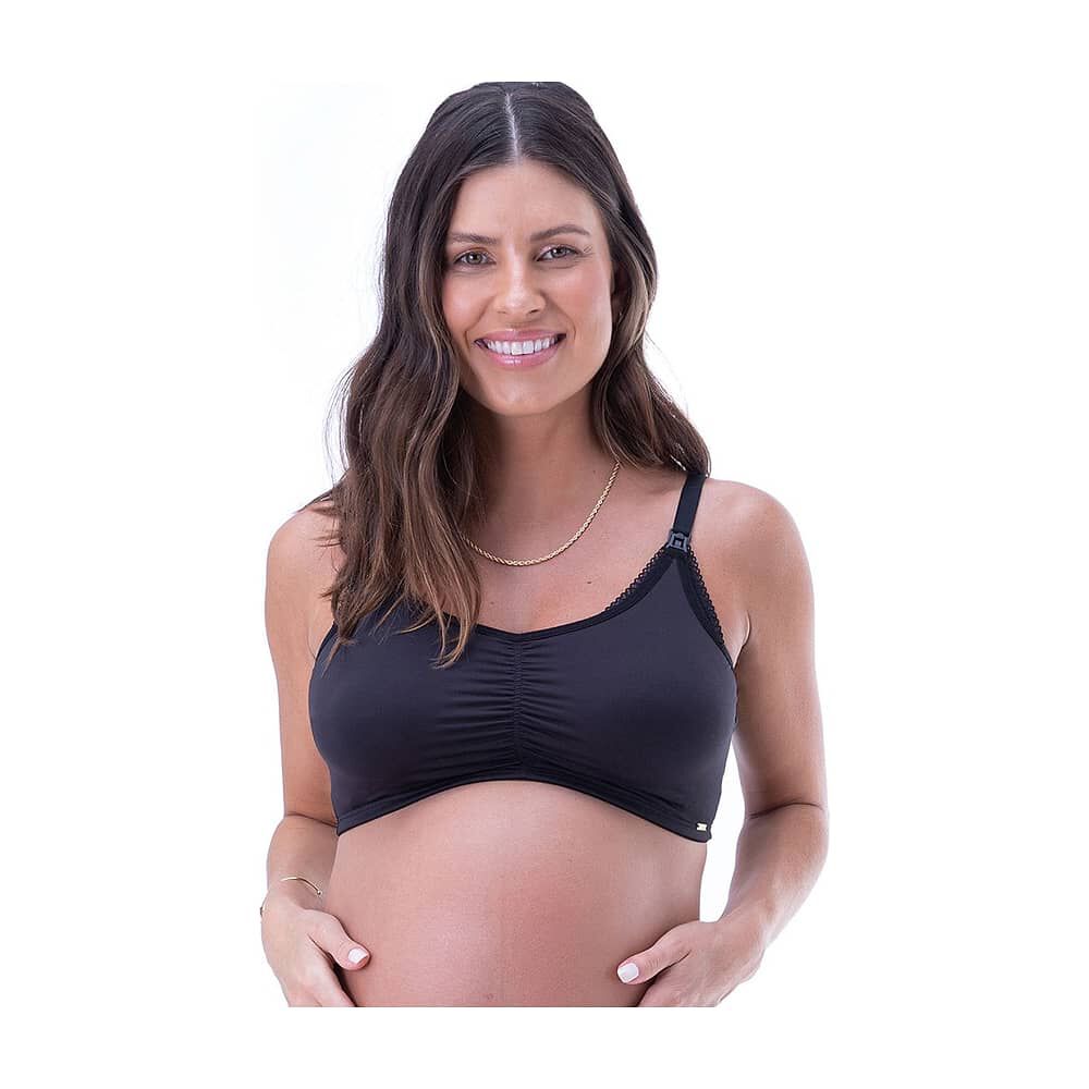 Sosten Lactancia Recogido Negro 2rios image number 1.0