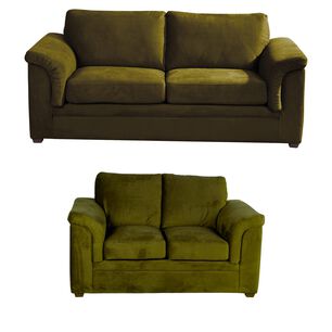 Living Ancona 3-2 Tela Velvet Verde