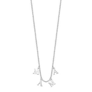 Collar Lp3401-1/1 Lotus Silver Mujer Mothers Love