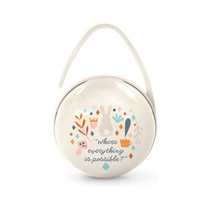 Portachupetes Duo Wonderland Beige