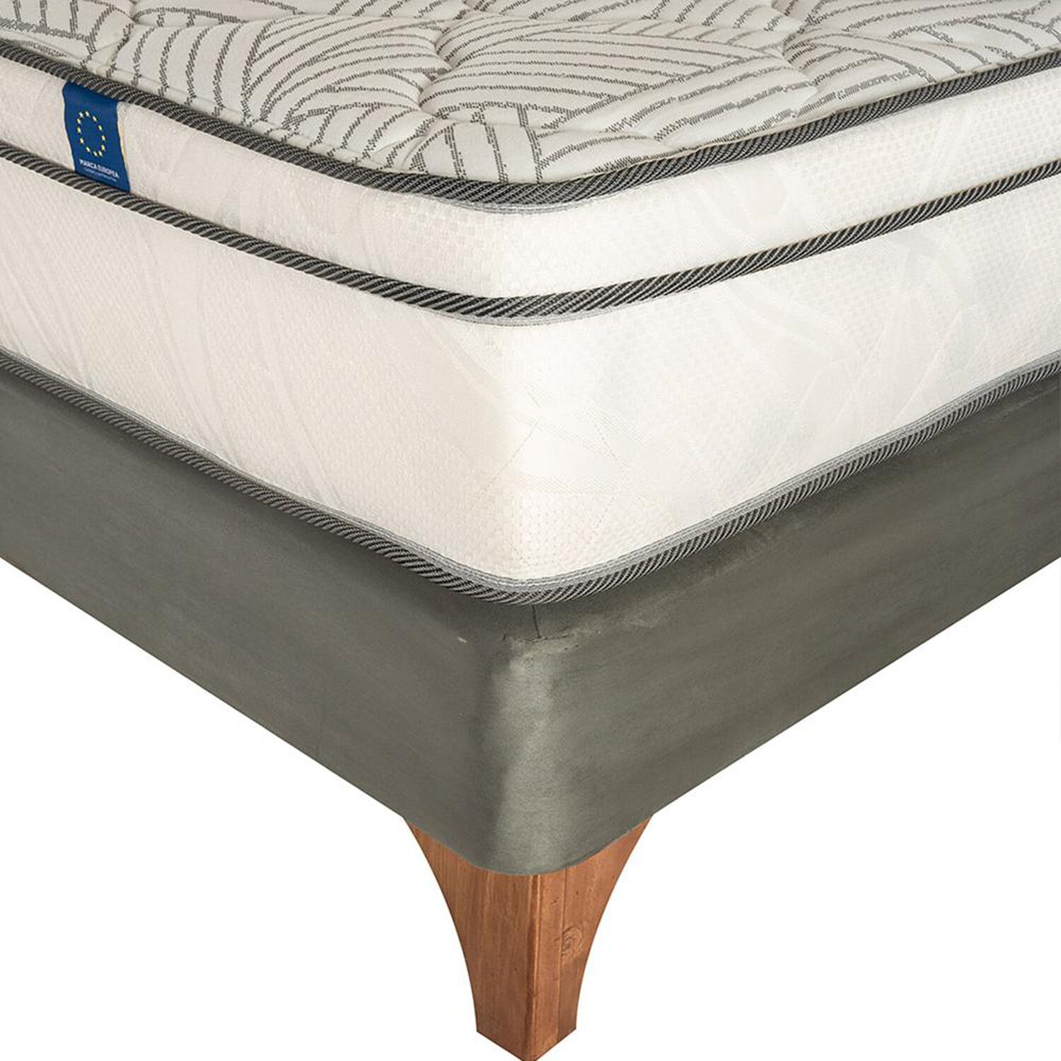 Cama Europea Flex Valencia / 2 Plazas / Base Dividida image number 4.0