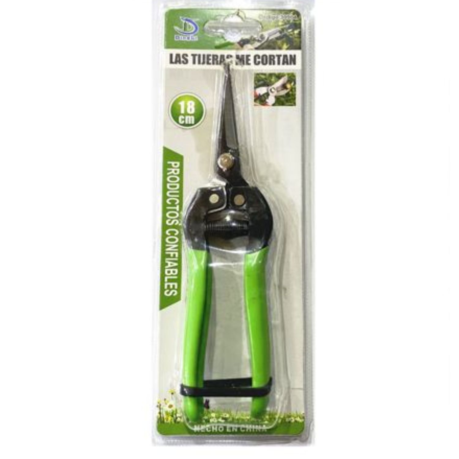 Tijera De Jardin 18 Cm Con Punta Delgada Corte De Precision image number 0.0
