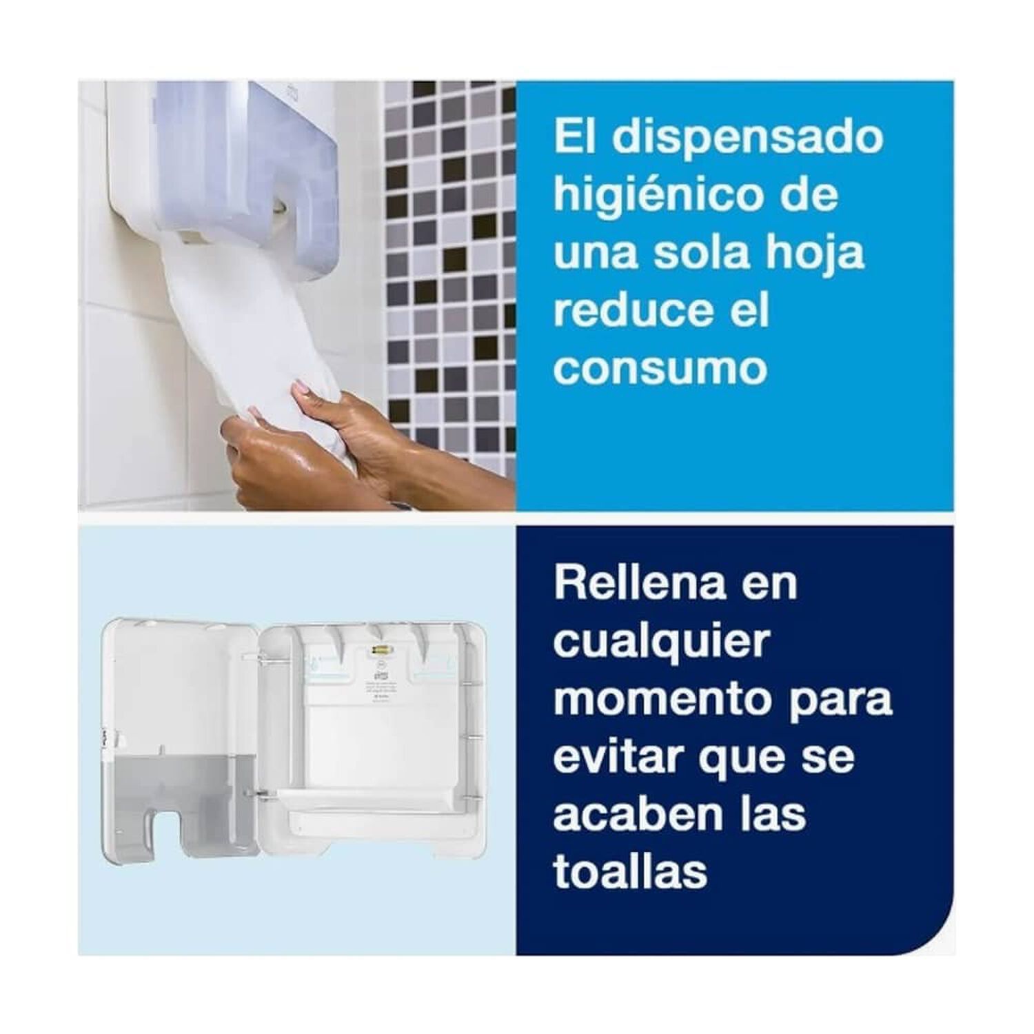Dispensador Toalla Interfoliada + Carga image number 4.0