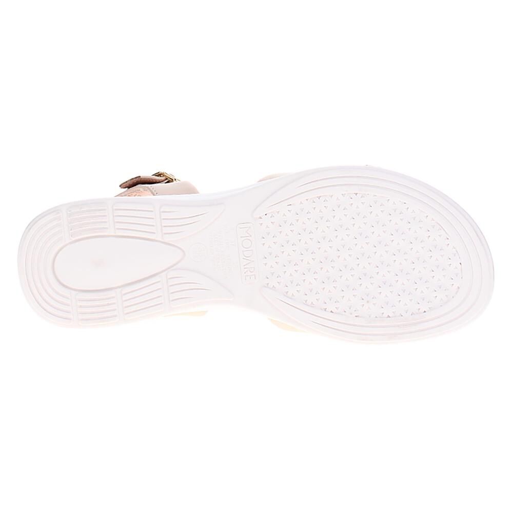 Sandalia Mujer Modare Casual Crema image number 5.0