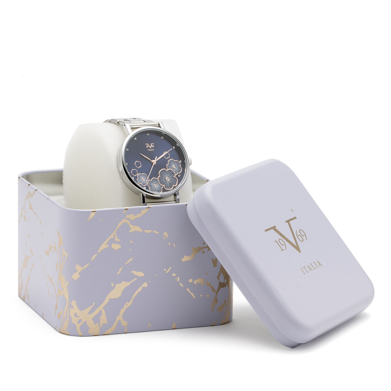 Reloj 19v69 Italia V1969-251-5 Plateado Mujer image number 3.0