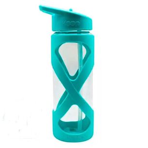 Botella Keep Vidrio 532ml Hidratacion Deportes Outdoor Turquesa