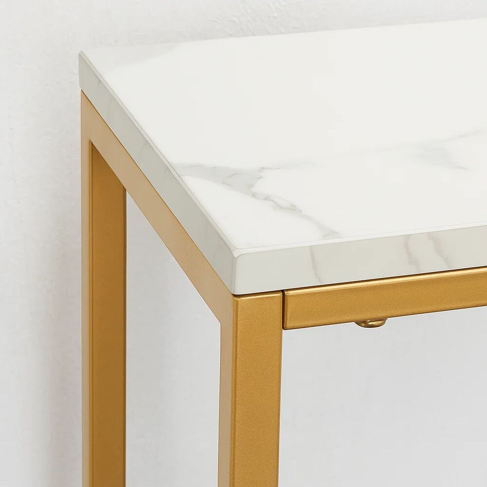 Arrimo White Stone Cubierta Mdf Marmol Blanco image number 5.0