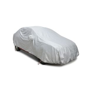 Protector Exterior Auto Resistente Lluvia Uv Y Polvo Talla L Gris
